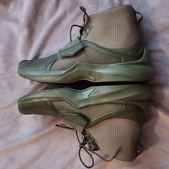 Fenty x Puma The Trainer Hi Sneaker - Women's Size 8.5 - Rare - Green - Picture 8 of 16